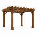 Pergola en Bois de Pin Marron 300x300x250 cm