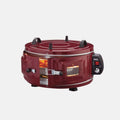 Akel Four à pizza, AF016, réglable, 50 °C, 320 °C, portable, rouge