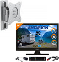 Antarion Téléviseur, 44 × 4, 6 × 26, 3 cm, éclairage LED, 16 × 11, 7 × 8 cm, 273 mm, 15 W, 100 mm, 47cm, 12V, 220V