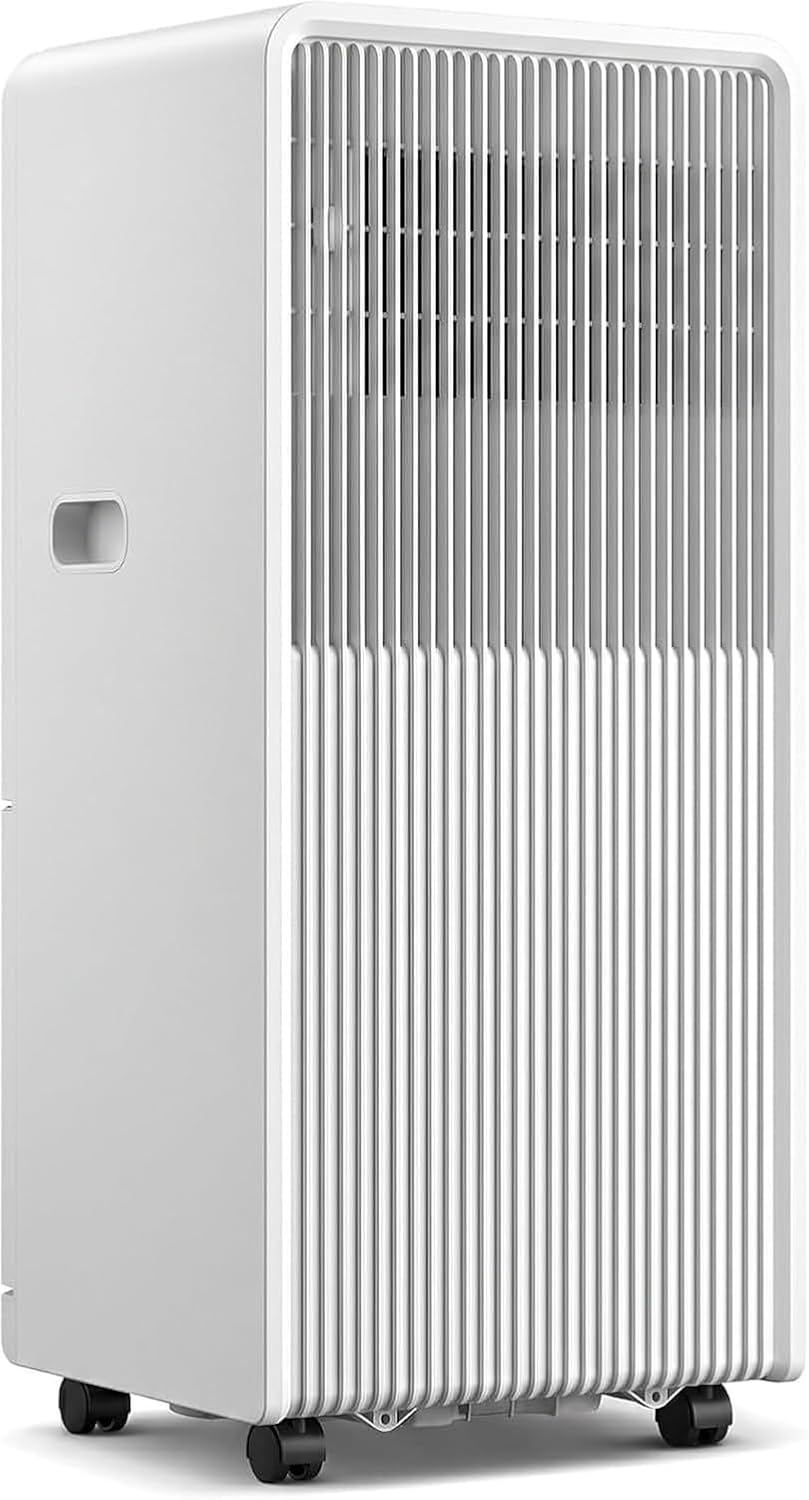 AIEIJJH Climatiseur, 12000 BTU, télécommande, 10000 Btu, Unité de Climatisation Oscillante avec Modes Froid Déshumidification et Ventilateur